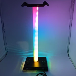 Xergur - USB RGB Gaming Headphone Stand with 2 USB Charging Outlets - Picture 1 of 6
