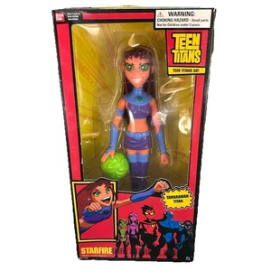 2004 Bandai Teen Titans Go! Tamaranian Titan 9" Starfire Figure Dead Stock - Picture 1 of 6