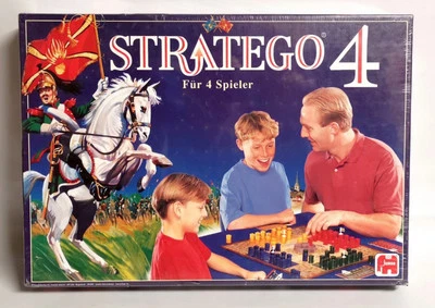 Stratego Brettspiel vintage für 3-4 Spieler ab 8 Jahren Neu OVP VERSIEGELT  - Bild 1 von 2