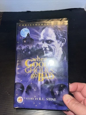 When Good Ghouls Go Bad VHS 2001 RL Stine Christopher Lloyd - Image 1 of 4