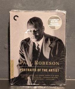 PAUL ROBESON PORTRAITS OF THE ARTIST Criterion Collection DVD 4-Disc Box Set NEW - Picture 1 of 7