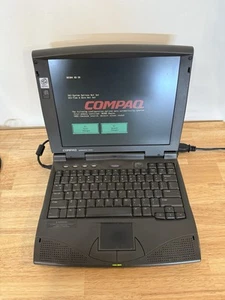 Compaq Armada 1500c Laptop Vintage Computer - Untested - Sold "as is" Powers On - Photo 1/5