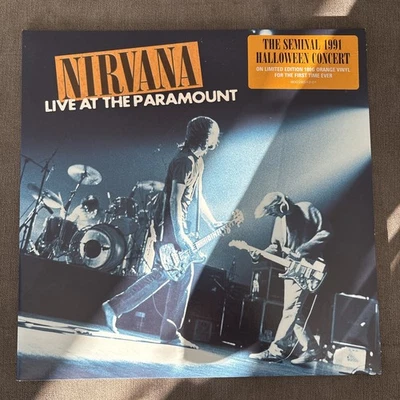 Live at the Paramount by Nirvana (Record, 2019) x2 Orange vinyl. Limited edition - Image 1 of 4
