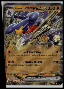 SV10: Destined Rivals #104/182 Cynthia's Garchomp ex - Picture 1 of 2