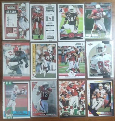 Arizona Cardinals 12 Card Lot - Larry Fitzgerald, Kyler Murray, More - Image 1 of 2
