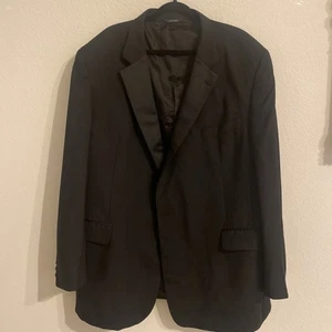 Brooks Brothers Herren Schwarz Smoking Sakko Dinner Jacket Größe 52 L Hochzeit Festlich - Bild 1 von 13