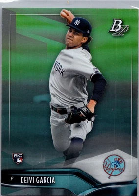 2021 Bowman Platinum #63 Deivi Garcia - Image 1 of 2