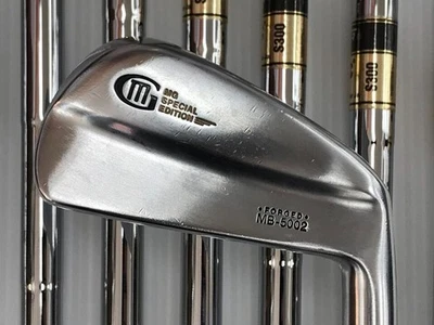 MIURA GIKEN MB-5002 8pcs Iron Set 3-9/PW Flex-S300 Dynamic Gold No Head Cover - Image 1 of 4