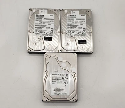 LOTE MIXTO DE DISCOS DUROS TOSHIBA 3TB/4TB DT01ACA300|MG04ACA400N Foto 1 de 4