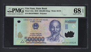 Viet Nam 500000 Dong 2019 P124o Uncirculated Grade 68 - Picture 1 of 2