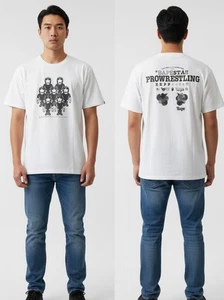 Rare Vintage BAPE x Prowrestling Tour Bathing Ape - Picture 1 of 17