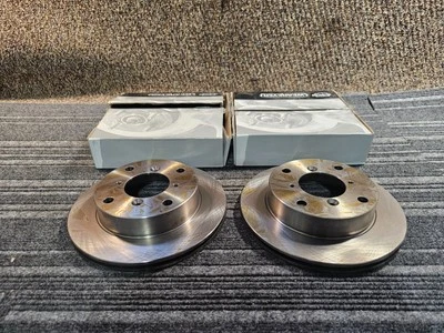 (CANTIDAD 2) Rotor de freno de disco ventilado delantero para Suzuki Swift 1989-2001 YH141545 Foto 1 de 4