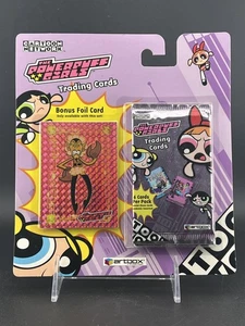 Vintage Powerpuff Girls Trading Cards Sealed Artbox 2 Packs Plus Bonus Foil HIM Card - Bild 1 von 5
