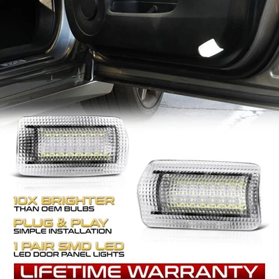 [2PCs]Bright White LED Side Door Courtesy Light Lamp For Lexus IS ES GS LS GX RC - Image 1 of 4