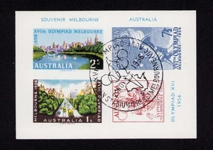 Australia Melbourne Olympics Cinderella Stamp Sheet MH 1956 - Picture 1 of 3