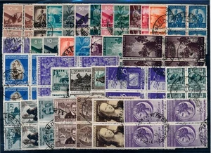 1945/54  ITALIA REPUBBLICA LOTTO  FRANCOBOLLI IN QUARTINA USATI - F/5236 - Imagen 1 de 1