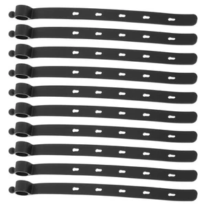 10 Pcs Silikonband Reisen Kabelbänder Wiederverwendbare Kabelbindungen - Bild 1 von 12