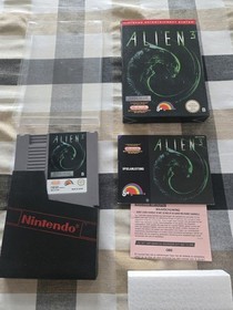 Nintendo NES Alien 3, OVP, Anleitung, Komplett