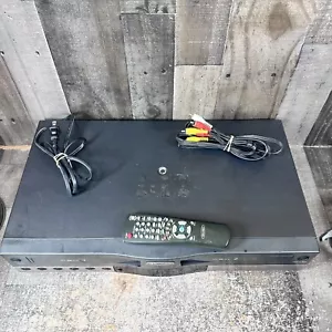 Go Video DDV9485 Double VCR Recorder Dual Deck VHS Player Recorder W/ Remote - Picture 1 of 11
