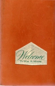 "Welcome To Wm R Moore" (Employee Welcome Booklet) bk - Picture 1 of 1