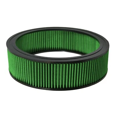 Filtro de aire redondo Green Filter 2011 3,43" H 9,84" ID 12" OD 12" superior Foto 1 de 3