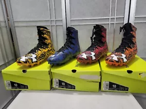 UA Under Armour Highlight Lux MC Lacrosse/Football Cleats SIZE 10 Pick Color NEW - Picture 1 of 13