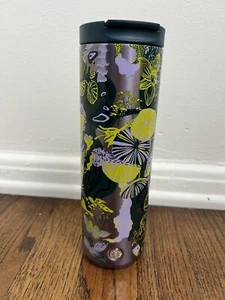 Starbucks  Ocean And Floral Stainless Steel Vacuum Insulated Tumbler - Picture 1 of 4