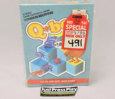 Q*bert Atari 5200 NOS 1983 Parker Brothers Arcade Game Port (Seal Torn/Peeling) - Image 1 of 4