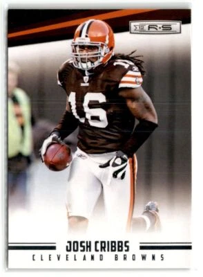 2012 Panini Rookies & Stars Football  #35 Josh Cribbs  Cleveland Browns - Image 1 of 2