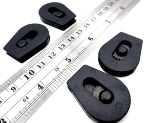 Cerradura de cuerda de dibujo de 2 orificios de 1/4" de grosor - ¡Para paquete de bolsa sombrero dibujar cuerdas cerraduras duraderas! - Imagen 1 de 12