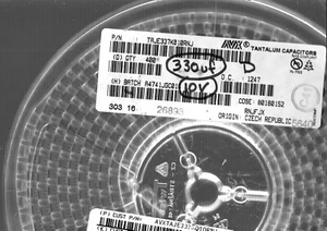 TAJE337K010RNJ AVX CAP TANT 330UF 10V 10% 2917 **LOT OF 400** - Picture 1 of 1