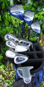 Set of Ladies Ram Demon ZX 6-SW + 3 Wood + 5 Wood + 5 Hybrid + Putter - Picture 1 of 13