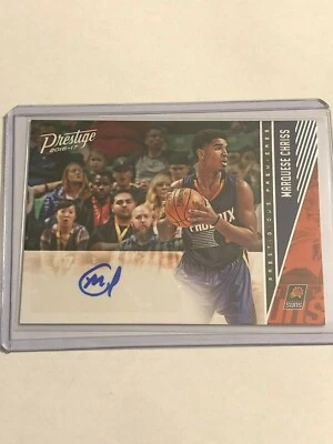 2016-17 Prestige Prestigious Premieres Rookie Card Auto Marquese Chriss #29 Suns - Image 1 of 2
