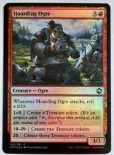 MTG Adventures in the Forgotten Realms HOARDING OGRE 146/281 C Foil M/NM