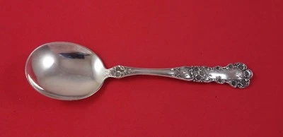 Cuchara sopera crema de plata esterlina Buttercup de Gorham cubiertos de 6 1/4" Foto 1 de 2