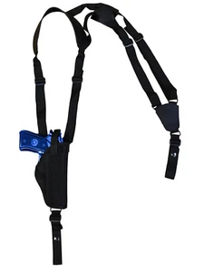 NEW Barsony Vertical Shoulder Holster for Springfield Full Size 9mm 40 45 - Picture 1 of 6