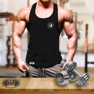Chinese Lunar Year Vest Small Gym Clothing Bodybuilding Training Boxing Tank Top - Picture 1 of 10