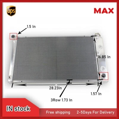 Radiador para Oldsmobile 98/442/Cutlass/Cutlass supreme/Toronado/Delta 88 Foto 1 de 4