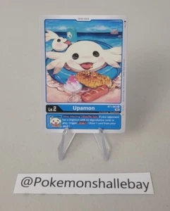 Upamon BT1-003 R - ALT ART *NM* Rare Digimon Card - Picture 1 of 4