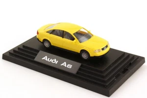 1:87 Audi A6 C5 Yellow - Dealer Edition OEM - Wiking 132255 - Picture 1 of 4