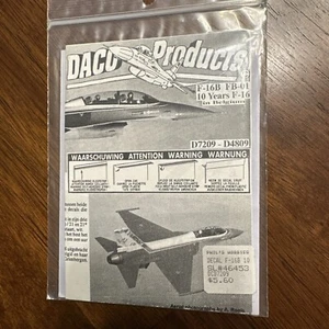 DACO Products D7209 1/72 Scale F-16B Belgian Air Force 10 Year Anniversary F-16 - Picture 1 of 5