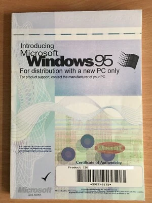 Microsoft Windows 95 - OEM - Without media - Image 1 of 2