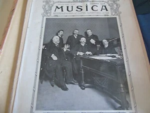Musikalbum Nr. 65 Feb 1908 neue Leitung der Oper Beethoven von Wagner - Bild 1 von 1
