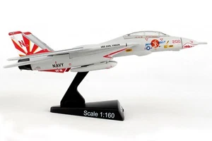 SELLO POSTAL (PS5383-4) MARINA DE EE. UU. F-14 "SUNDOWNERS" ESCALA 1:160 MODELO FUNDIDO A PRESIÓN - Imagen 1 de 11