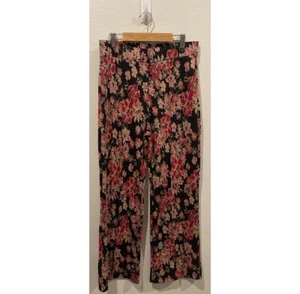 Free People Hose Bohemian Floral schwarz rot Größe S - Bild 1 von 3