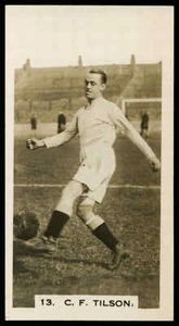 Pattreiouex - 'Footballers in Action' (1934) - C.F. Tilson (Manchester City) - Picture 1 of 2