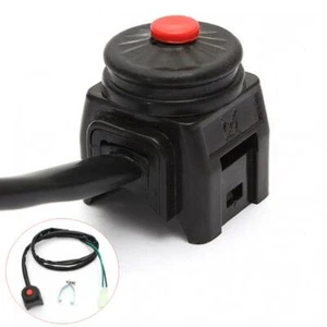 12V 0.6m Universal Kill Stop Switch Horn Button for Motorcycle Pit Quad Bike - Picture 1 of 8