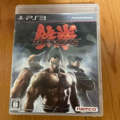 Tekken 6 PS3 PlayStation 3 Bandai Namco Action Fighting Game with Case Japan 38 - Image 1 of 3