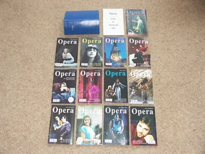 1997 Opera Magazine Vol.48 Complete Year with Index & Festival Magazine + Folder - Picture 1 of 10