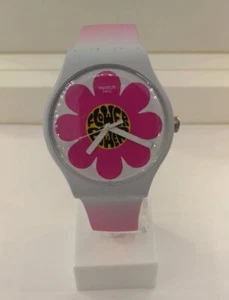 Swatch Bioceramic Flower Power Flower Hour Orologio da polso Donna SO32M104 - Imagen 1 de 1